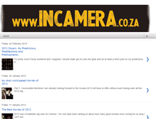 Tablet Screenshot of incamera.co.za