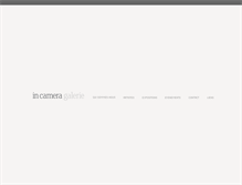 Tablet Screenshot of incamera.fr